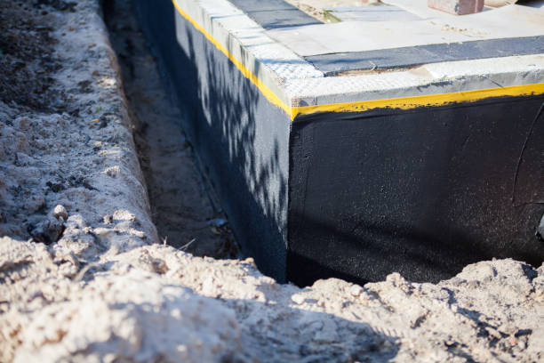 Residential Waterproofing installation at a Arlington, GA home by SJ Waterproofing Pros